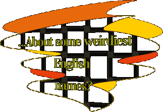 About some English names