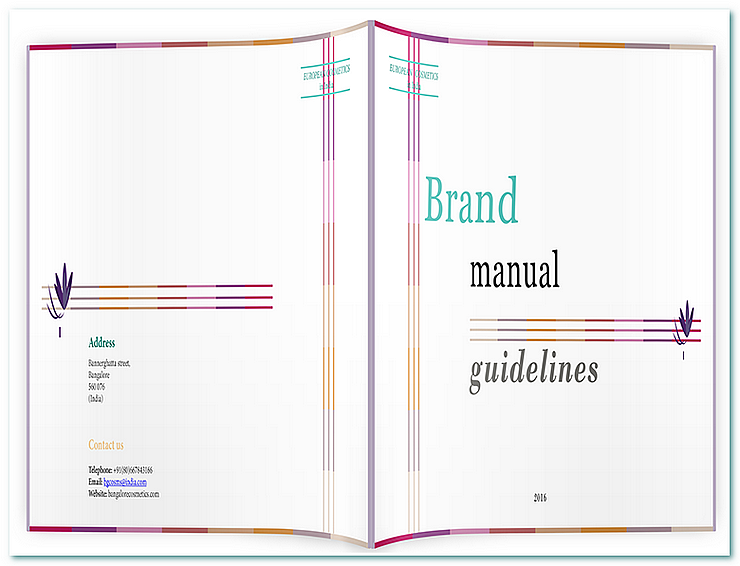 Brand book cover