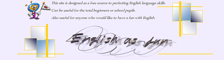 English as fun banner